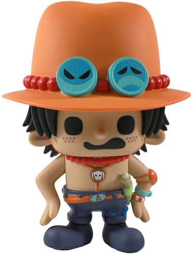Portgas D. Ace figure by Pansonworks, produced by Banpresto. Front view.