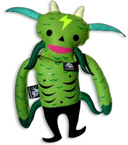 Sea Monster figure by Cupco, produced by Cupco. Front view.