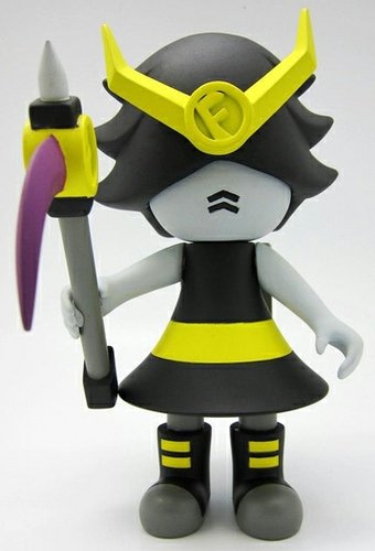 Robo Zora Void figure by Jacky Chan, produced by Frombie. Front view.