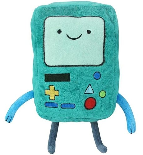 Beemo 8 Plush figure, produced by Jazwares Toys. Front view.