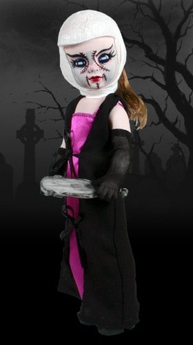Vanity figure by Ed Long & Damien Glonek, produced by Mezco. Front view.