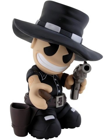 Kidrobot Mascot 10 - The Bad figure by Huck Gee, produced by Kidrobot. Front view.