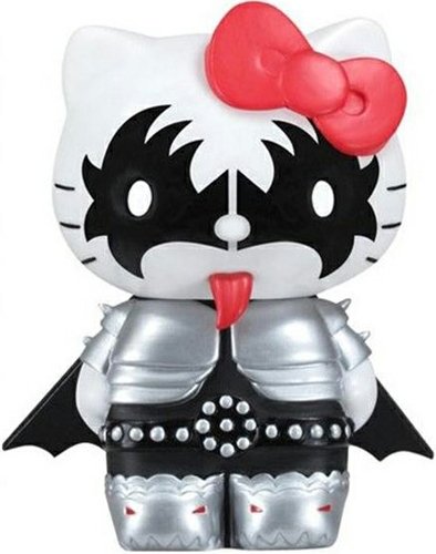 The Demon figure by Sanrio, produced by Funko. Front view.