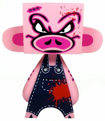 Bacon Mad*L figure by Sket One, produced by Solid. Front view.