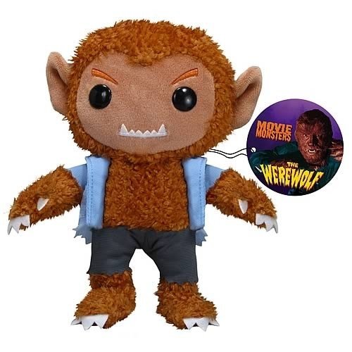 The Werewolf 7 Plush figure, produced by Funko. Front view.