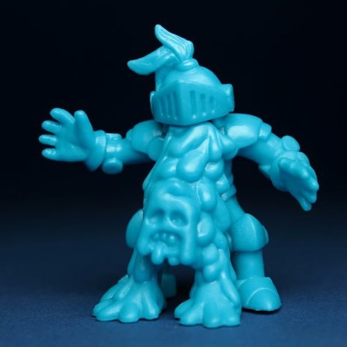 Puke Knight - Rotofugi Exclusive figure by Jared Decosta (Redjarojam), produced by October Toys. Front view.