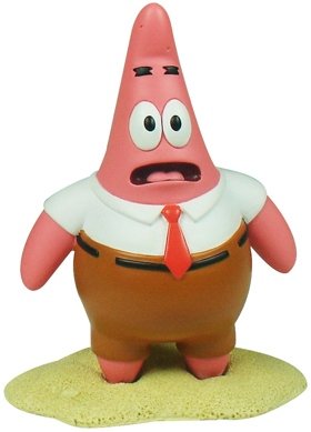 Patrick as SpongeBob figure by Nickelodeon, produced by Play Imaginative. Front view.