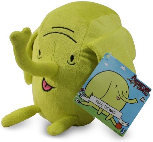 Tree Trunks 6 Plush figure, produced by Jazwares Toys. Front view.