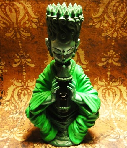 Daibutsu Midori - SDCC figure by Erick Scarecrow, produced by Esc-Toy. Front view.