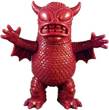 Greasebat - Super Festival 58  figure by Jeff Lamm, produced by Monster Worship. Front view.
