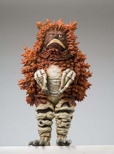 Garamon figure, produced by President Japan Co. Front view.