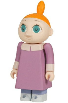 Mimura figure by Moomin Characters (Tm), produced by Medicom Toy. Front view.