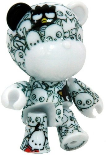 Hello Kitty OLi Bear figure by Sanrio, produced by Coi Creative. Front view.