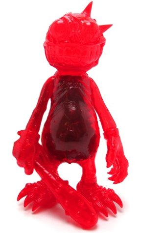 Thorn Ball-Man figure by Thorn X Cure, produced by Cure. Front view.