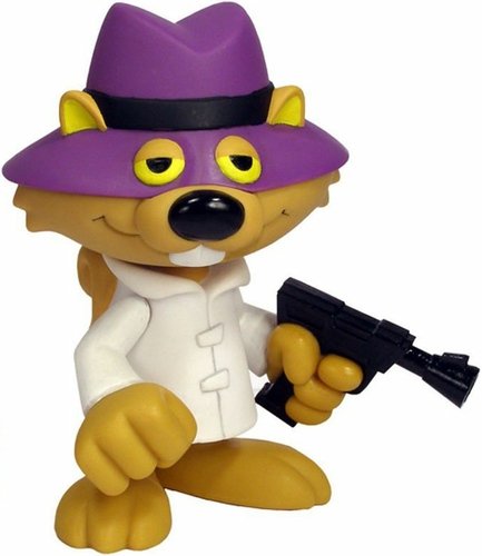 Secret Squirrel - Funko Force figure by Brian Mariotti, produced by Funko. Front view.