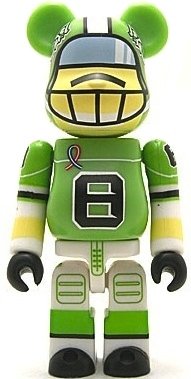 H8GRAPHiX - Secret Artist Be@rbrick Series 8 figure by H8Graphix, produced by Medicom Toy. Front view.