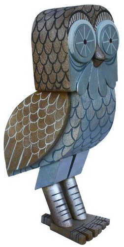 Bubo figure by Amanda Visell. Front view.