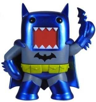 Metallic Domo Batman - SDCC 2013 figure by Dc Comics, produced by Funko. Front view.