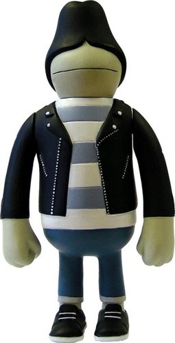 Ferg figure by James Jarvis, produced by Amos Toys. Front view.