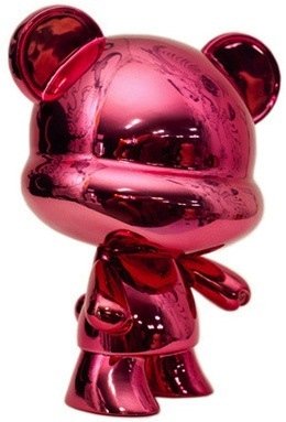 Pink Metal RB  figure by Ducobi, produced by Takinn. Front view.