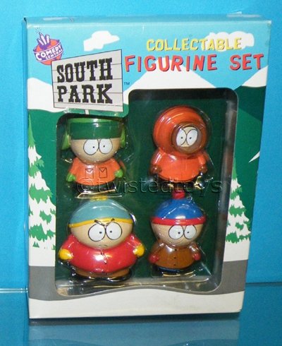 South Park - Figurine Set figure by Matt Stone & Trey Parker, produced by Fun 4 All. Front view.