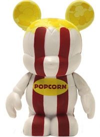 Popcorn figure by Maria Clapsis, produced by Disney. Front view.