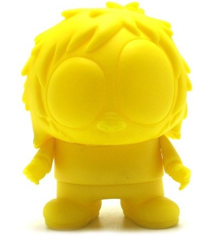 Evil Ape - GID Yellow  figure by Mca, produced by Toy2R. Front view.