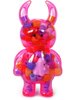 Uamou - Oops I Ate Boo - Clear Pink with Rainbow Beads