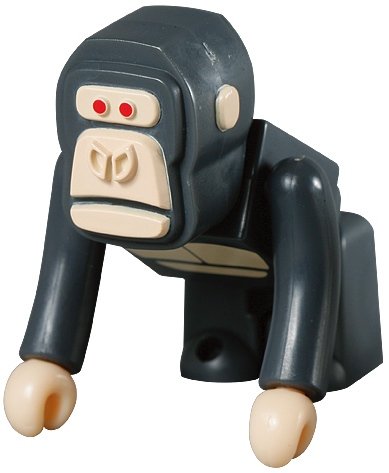 Little Friend - Kubrick 100% figure by X-Large, produced by Medicom Toy. Front view.
