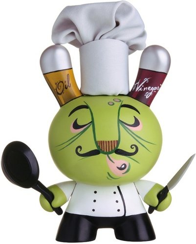 The Chef 8″ figure by Sergio Mancini. Front view.