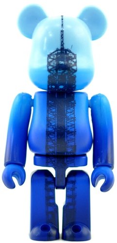 Skytower - Secret Pattern Be@rbrick Series 25 figure, produced by Medicom Toy. Front view.