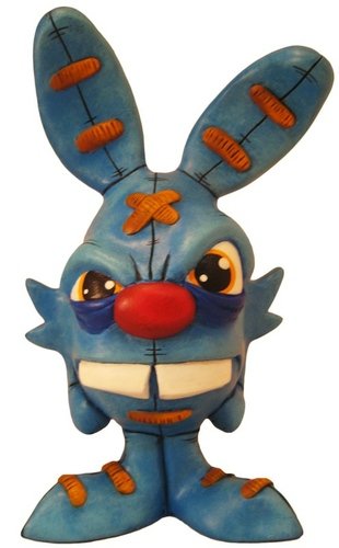 Hex The Voodoo Bunny figure by Jfury. Front view.