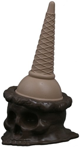 Ice Scream Man - Chocolate Flavor  figure by Brutherford, produced by Brutherford Industries. Front view.