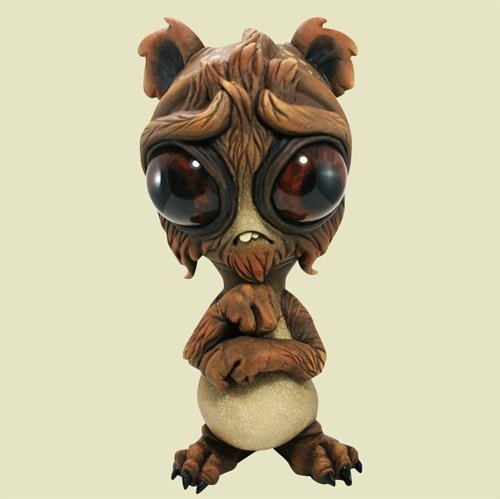 Black Forest Kumunk figure by Chris Ryniak, produced by Circus Posterus. Front view.