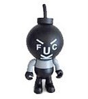 Fbomb figure by Tvm, Ferg, produced by Jamungo. Front view.