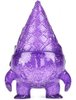 Milton - Clear purple glitter - unpainted