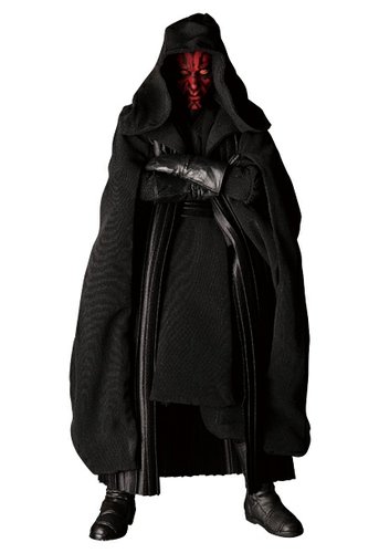 Darth Maul - RAH No.354 figure by Lucasfilm Ltd., produced by Medicom Toy. Front view.