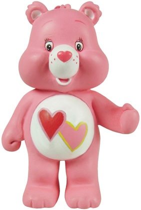 Love-A-Lot Bear figure by Play Imaginative, produced by Play Imaginative. Front view.