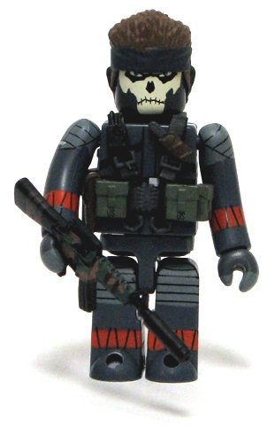 Naked Snake (Zombie Ver.) figure, produced by Medicom Toy. Front view.