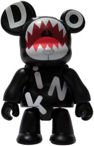 Doink Black figure by Doink, produced by Toy2R. Front view.