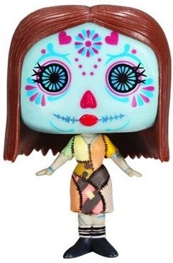 Day of the Dead - Sally POP! figure by Disney, produced by Funko. Front view.