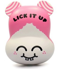 Lick it Up figure by Buff Monster, produced by Munky King. Front view.