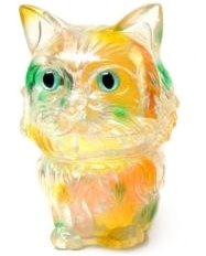 Many Eyes Cat - Juicys Cup Cake (Orange) figure by Aya Takeuchi, produced by Refreshment. Front view.