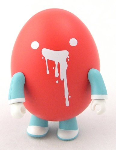 Drippy figure by Black Meanie, produced by Toy2R. Front view.