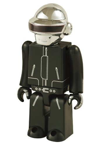 Thomas Bangalter Kubrick - Daft Punk, Human after All  figure by Daft Punk, produced by Medicom Toy. Front view.