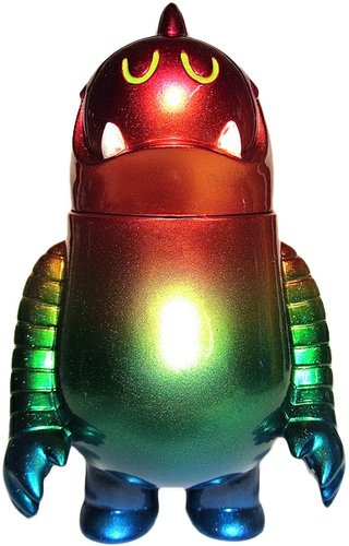 Rainbow Leroy figure by D-Lux. Front view.