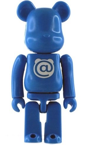 Basic Be@rbrick Series 11 - @ figure, produced by Medicom Toy. Front view.