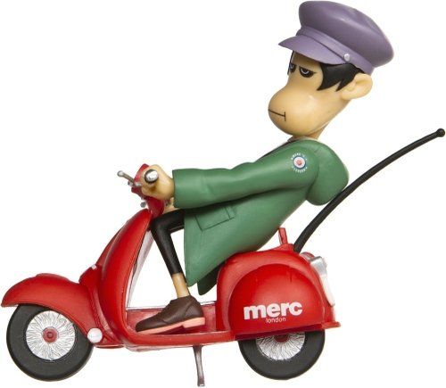 Jimmy figure, produced by Merc London. Front view.