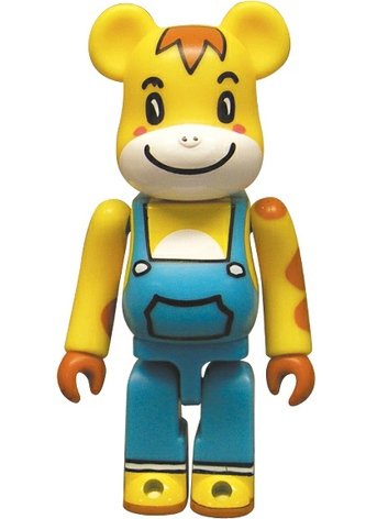 Geoffrey the Giraffe Be@rbrick 100% figure, produced by Medicom Toy. Front view.