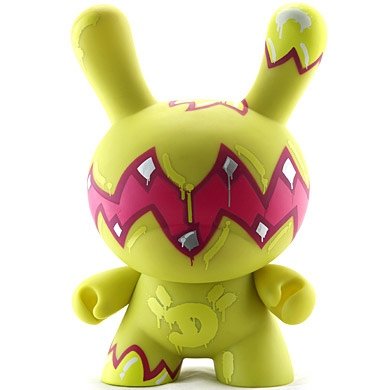 Mist Dunny figure by Mist, produced by Kidrobot. Front view.